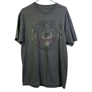 DISNEY PARKS Dark Grey Grumpy Graphic T-Shirt‎